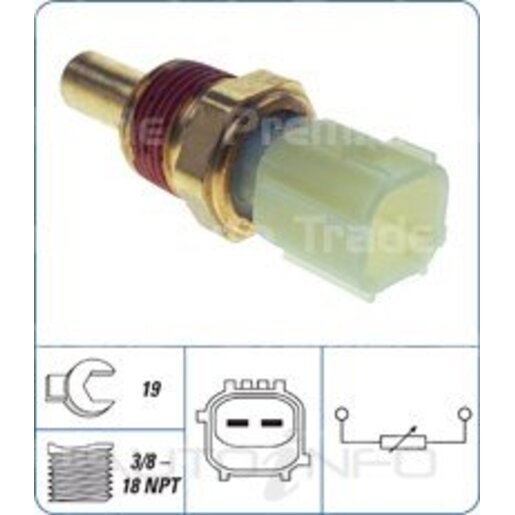 PAT Premium Engine Coolant Temp ECU Sensor - CTS-134