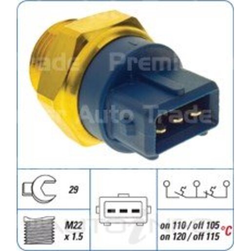 PAT Premium Cooling Fan Switch - CFS-013