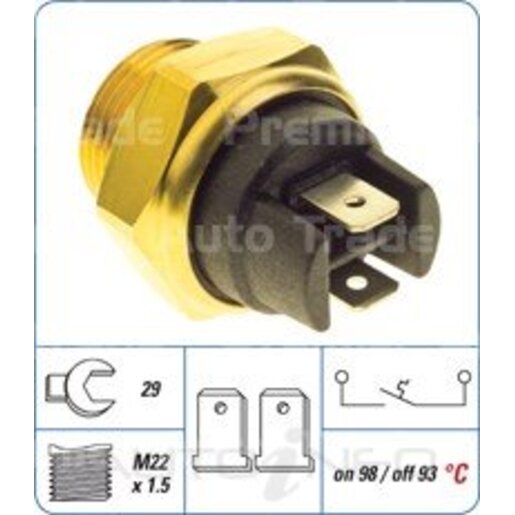 PAT Premium Cooling Fan Switch - CFS-025