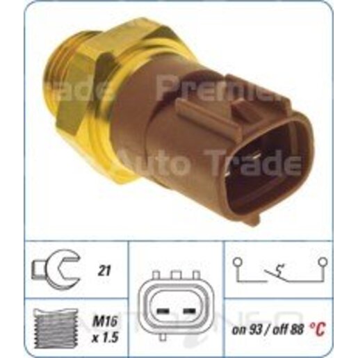 PAT Premium Engine Coolant Fan Temperature Switch - CFS-038