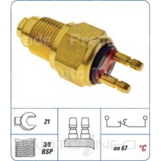 PAT Premium Engine Coolant Fan Temperature Switch - CFS-043