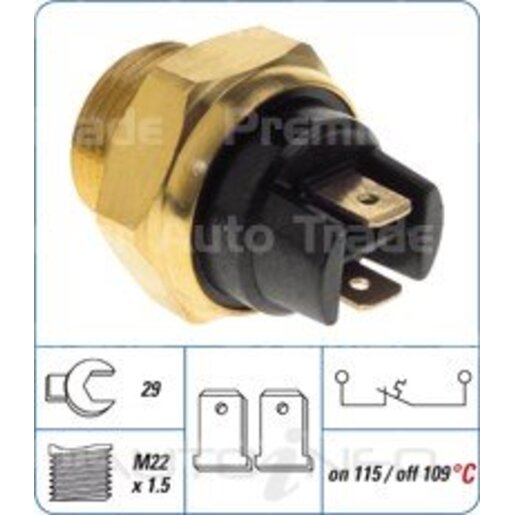 PAT Premium Cooling Fan Switch - CFS-056