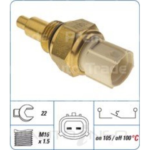 PAT Premium Engine Coolant Fan Temperature Switch - CFS-083