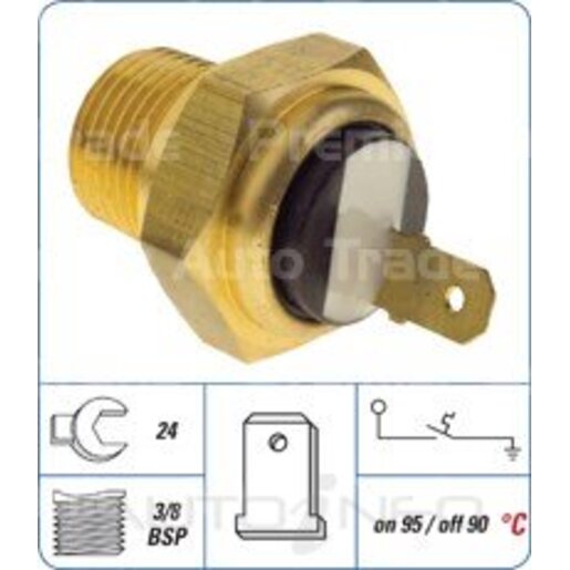 PAT Premium Engine Coolant Fan Temperature Switch - CFS-085