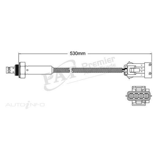 PAT Premium Oxygen/Lambda Sensor Pre-Catalytic Converter/Manifold - EGO-117