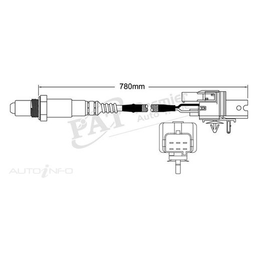 PAT Premium Oxygen/Lambda Sensor Pre-Catalytic Converter/Manifold - EGO-146