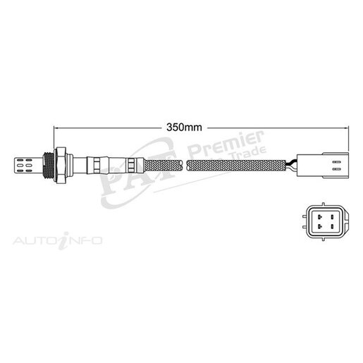 PAT Premium Oxygen/Lambda Sensor Pre-Catalytic Converter/Manifold - EGO-155