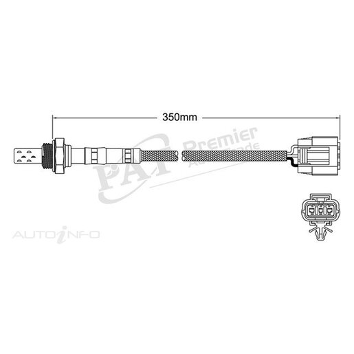 PAT Premium Oxygen/Lambda Sensor Pre-Catalytic Converter/Manifold - EGO-156