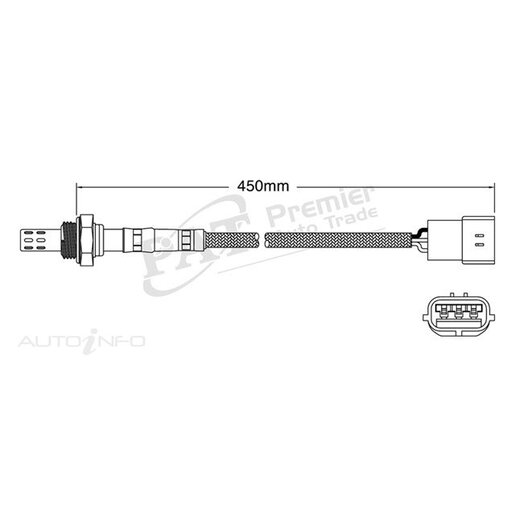 PAT Premium Oxygen/Lambda Sensor Pre-Catalytic Converter/Manifold - EGO-158