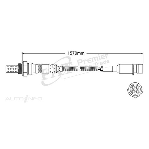 PAT Premium Oxygen/Lambda Sensor Pre-Catalytic Converter/Manifold - EGO-162