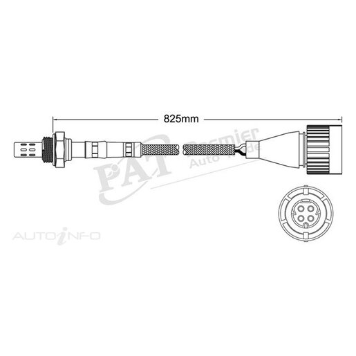 PAT Premium Oxygen/Lambda Sensor Pre-Catalytic Converter/Manifold - EGO-164