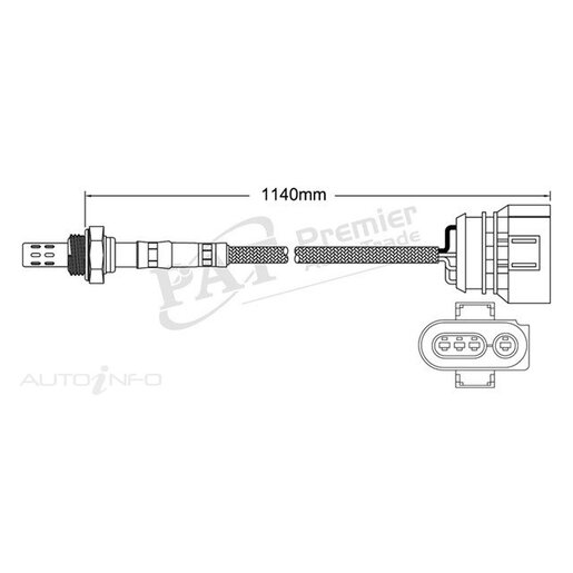 PAT Premium Oxygen/Lambda Sensor Pre-Catalytic Converter/Manifold - EGO-172