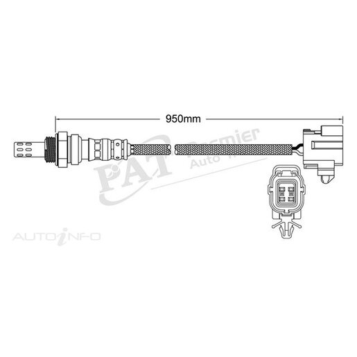 PAT Premium Oxygen/Lambda Sensor Pre-Catalytic Converter/Manifold - EGO-177