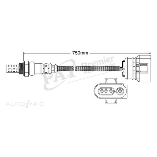 PAT Premium Oxygen/Lambda Sensor Pre-Catalytic Converter/Manifold - EGO-183