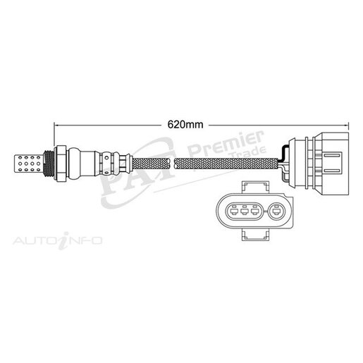 PAT Premium Oxygen/Lambda Sensor Pre-Catalytic Converter/Manifold - EGO-185