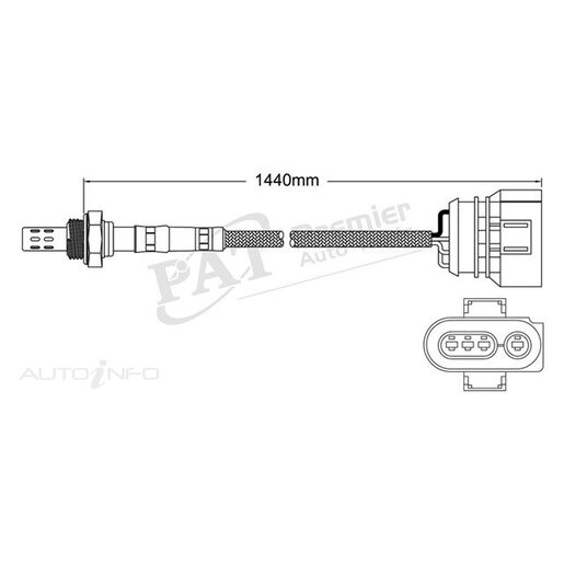 PAT Premium Exhaust Gas Oxygen Sensor - EGO-190