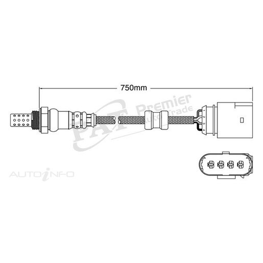 PAT Premium Exhaust Gas Oxygen Sensor - EGO-192