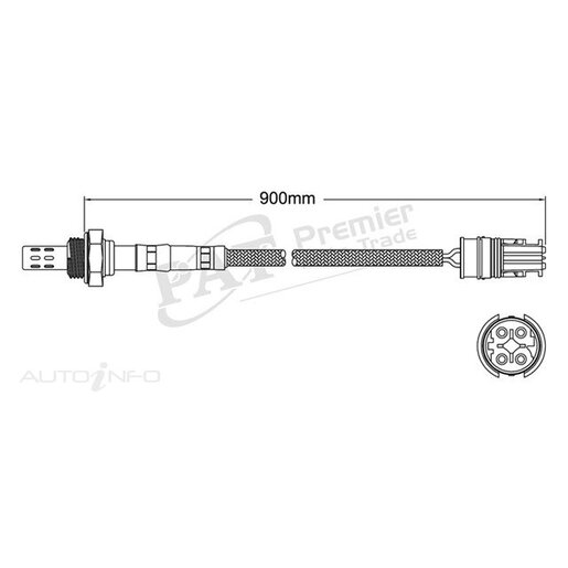 PAT Premium Oxygen/Lambda Sensor Pre-Catalytic Converter/Manifold - EGO-194