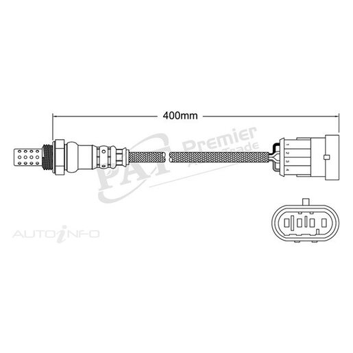 PAT Premium Exhaust Gas Oxygen Sensor - EGO-208