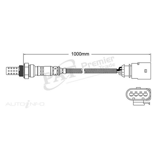 PAT Premium Exhaust Gas Oxygen Sensor - EGO-217