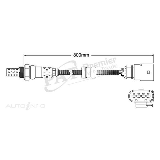 PAT Premium Exhaust Gas Oxygen Sensor - EGO-220