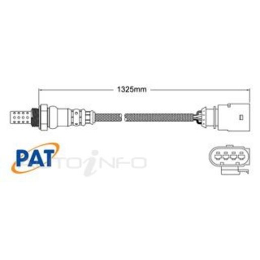 PAT Premium Oxygen/Lambda Sensor Post Catalytic Converter - EGO-227