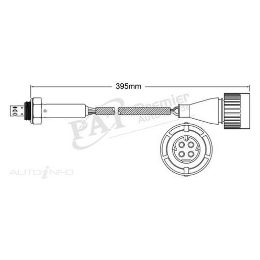 PAT Premium Oxygen/Lambda Sensor Pre-Catalytic Converter/Manifold - EGO-232