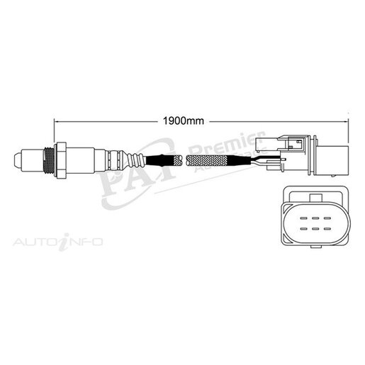 PAT Premium Oxygen/Lambda Sensor Pre-Catalytic Converter/Manifold - EGO-241