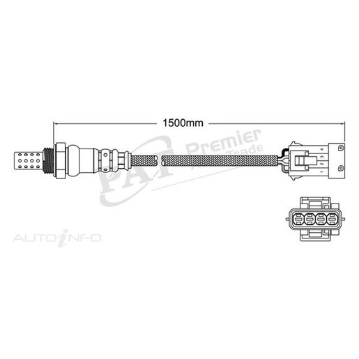 PAT Premium Exhaust Gas Oxygen Sensor - EGO-249