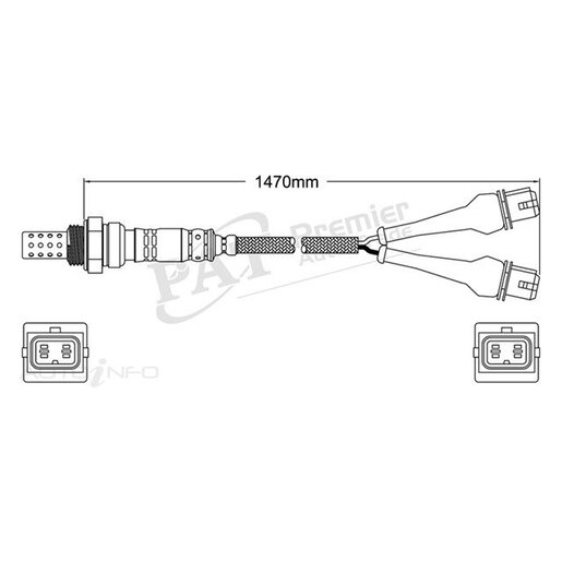 PAT Premium Oxygen/Lambda Sensor Pre-Catalytic Converter/Manifold - EGO-255