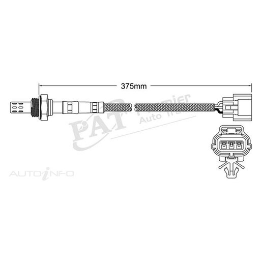 PAT Premium Oxygen/Lambda Sensor Pre-Catalytic Converter/Manifold - EGO-264