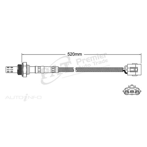 PAT Premium Oxygen/Lambda Sensor Pre-Catalytic Converter/Manifold - EGO-265