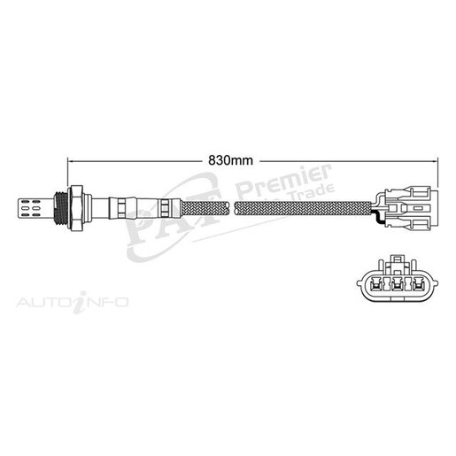 PAT Premium Oxygen/Lambda Sensor Pre-Catalytic Converter/Manifold - EGO-266