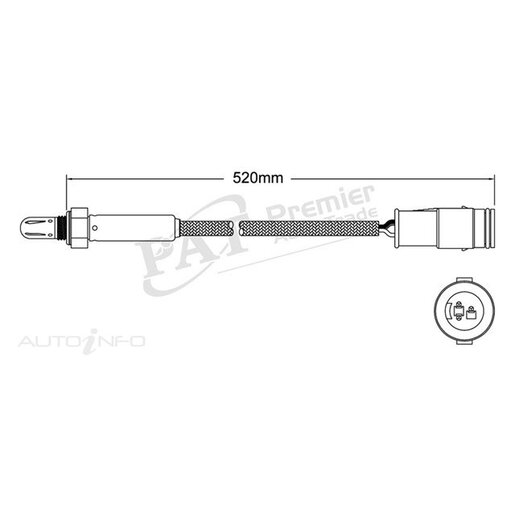 PAT Premium Oxygen/Lambda Sensor Pre-Catalytic Converter/Manifold - EGO-267