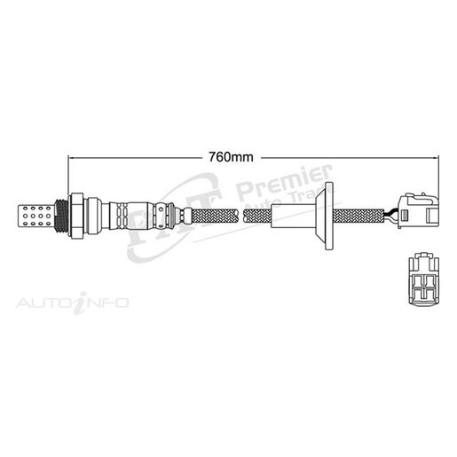 PAT Premium Oxygen/Lambda Sensor Post Catalytic Converter - EGO-300