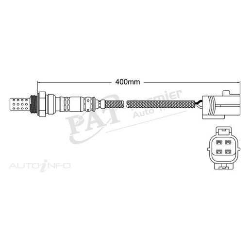 PAT Premium Oxygen/Lambda Sensor Pre-Catalytic Converter/Manifold - EGO-301