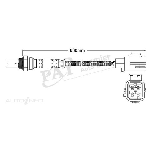 PAT Premium Oxygen/Lambda Sensor Pre-Catalytic Converter/Manifold - EGO-305