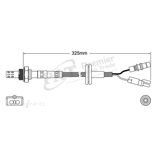 PAT Premium Oxygen/Lambda Sensor Pre-Catalytic Converter/Manifold - EGO-339