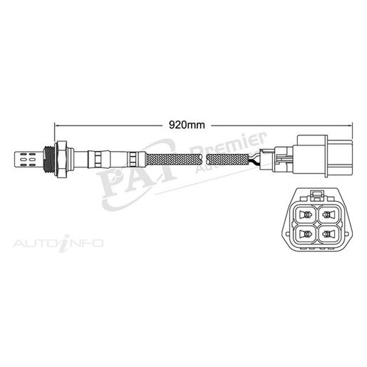 PAT Premium Exhaust Gas Oxygen Sensor - EGO-363