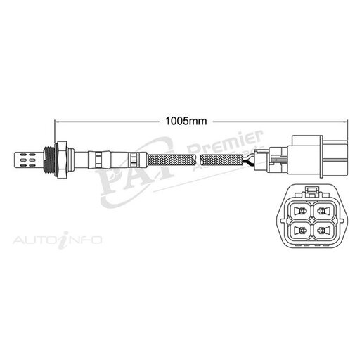 PAT Premium Exhaust Gas Oxygen Sensor - EGO-364