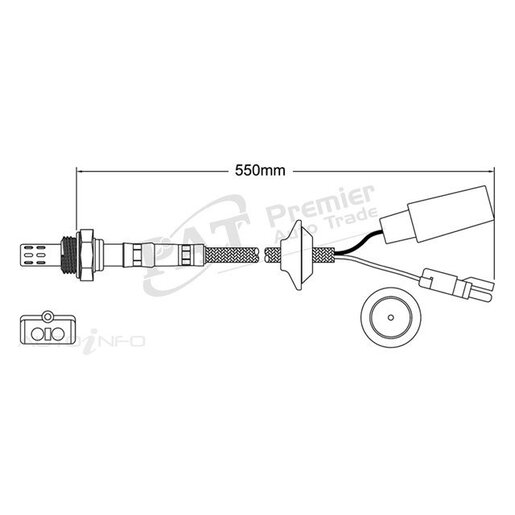 PAT Premium Exhaust Gas Oxygen Sensor - EGO-383