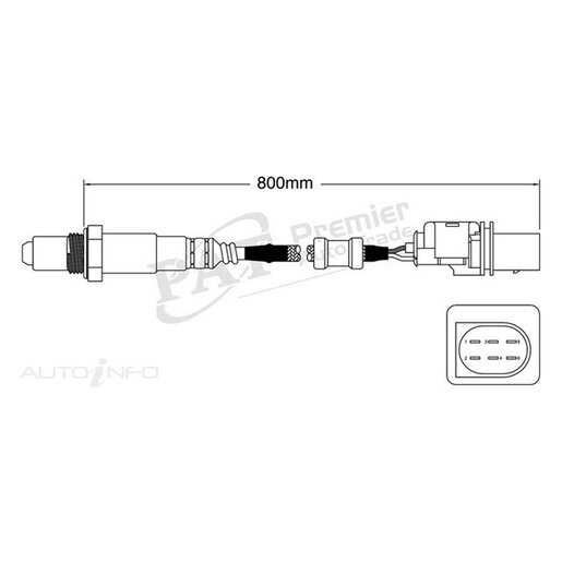 PAT Premium Exhaust Gas Oxygen Sensor - EGO-396