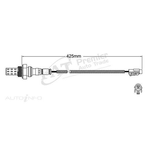 PAT Premium Exhaust Gas Oxygen Sensor - EGO-400