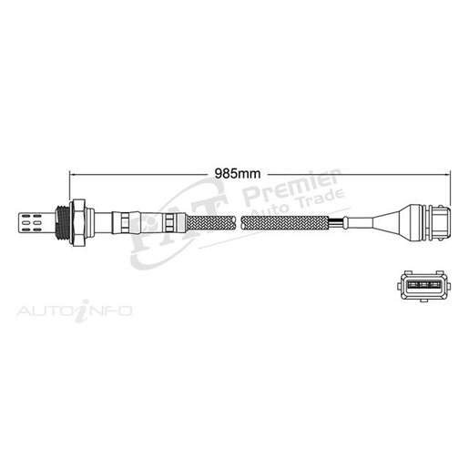 PAT Premium Exhaust Gas Oxygen Sensor - EGO-407