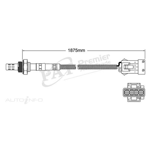 PAT Premium Oxygen/Lambda Sensor Pre-Catalytic Converter/Manifold - EGO-422