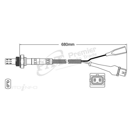 PAT Premium Oxygen/Lambda Sensor Pre-Catalytic Converter/Manifold - EGO-424