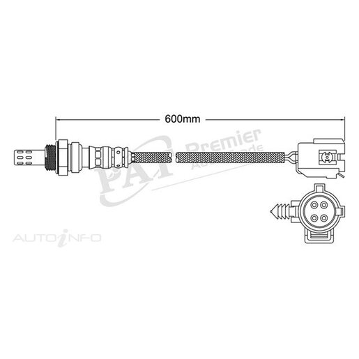 PAT Premium Oxygen/Lambda Sensor Pre-Catalytic Converter/Manifold - EGO-427