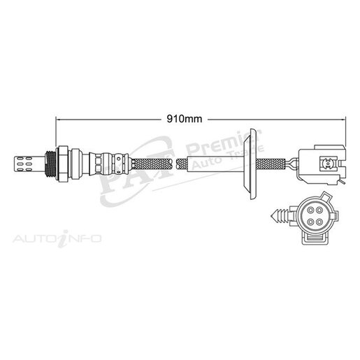 PAT Premium Oxygen/Lambda Sensor Pre-Catalytic Converter/Manifold - EGO-429