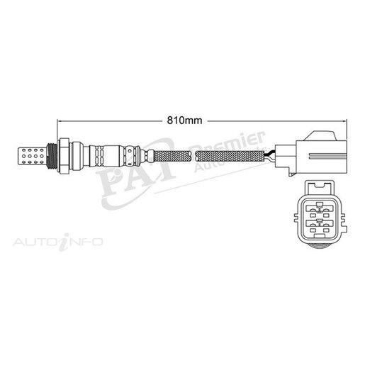 PAT Premium Oxygen/Lambda Sensor Post Catalytic Converter - EGO-452