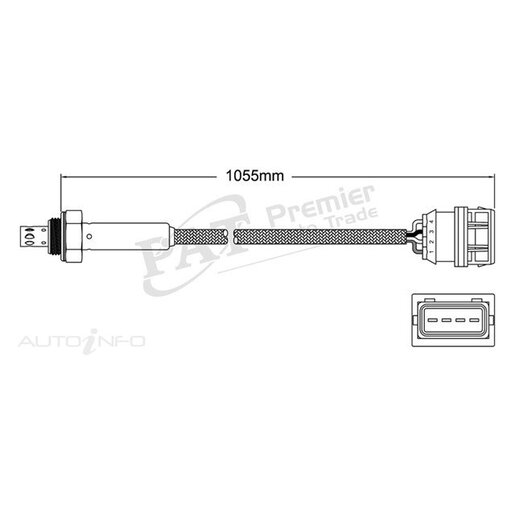 PAT Premium Exhaust Gas Oxygen Sensor - EGO-461